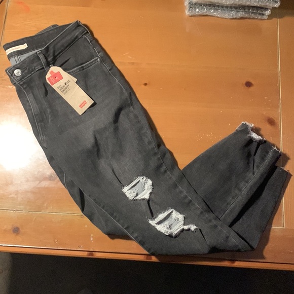 Levi’s 721 high-rise skinny ankle size 31 black - Picture 2 of 4